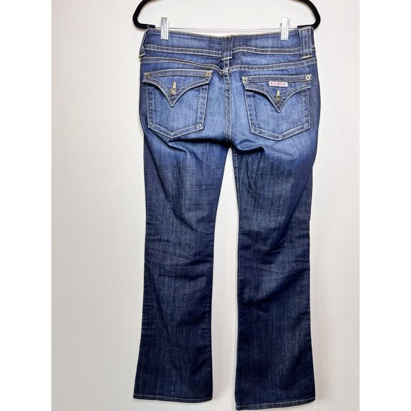 Hudson Signature Bootcut Low Rise Y2K Dark Rinse Women Jeans WP170DHA Elm 29 - Picture 5 of 16